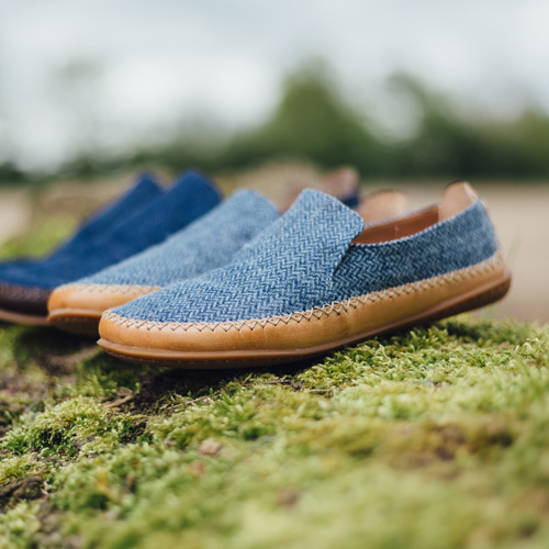 Opanka Slip London Cloth Company Mens - Everyday Shoes | Vivobarefoot US